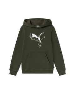 Puma Essentials+ Logo Lab Cat Hoodie JR