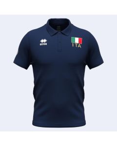 Errea Polo Evo Nazionale Volley Italia