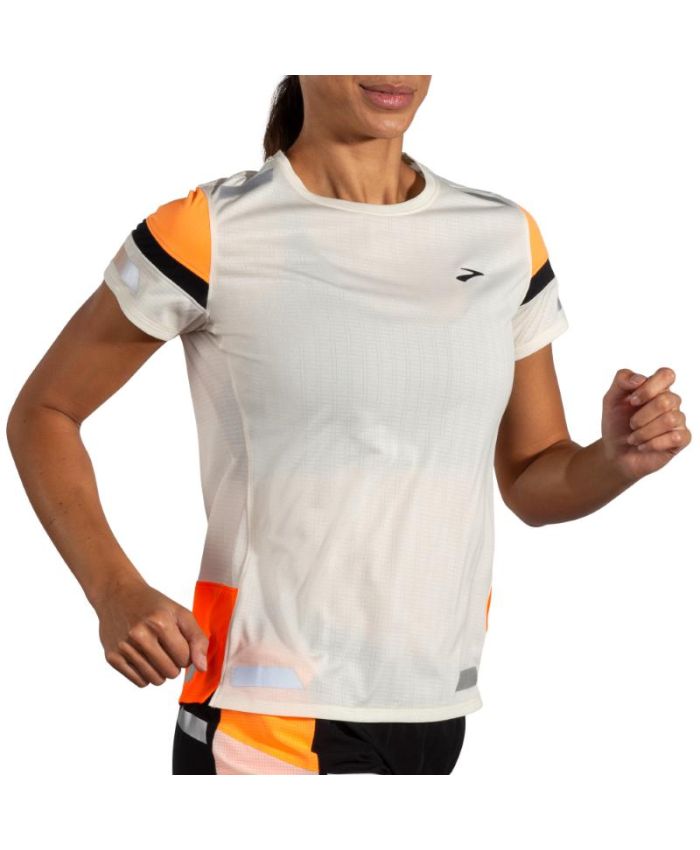 Brooks - Brooks Run Visible Short Sleeve Tee 2.0 W