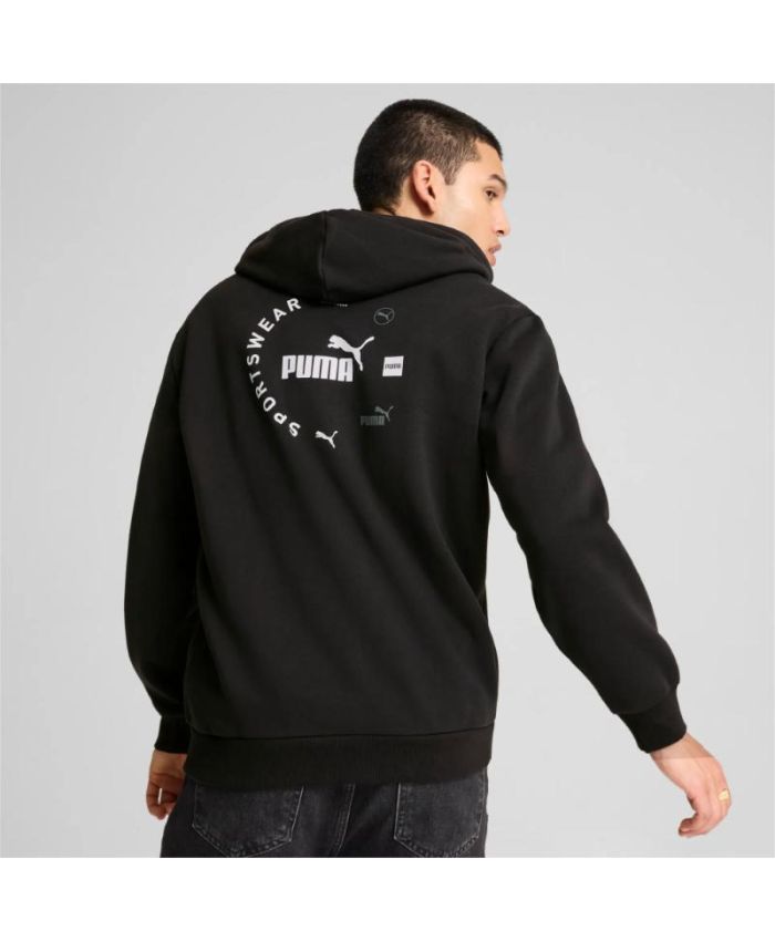 Puma - Puma Power Graphic Full-Zip Hoodie FL