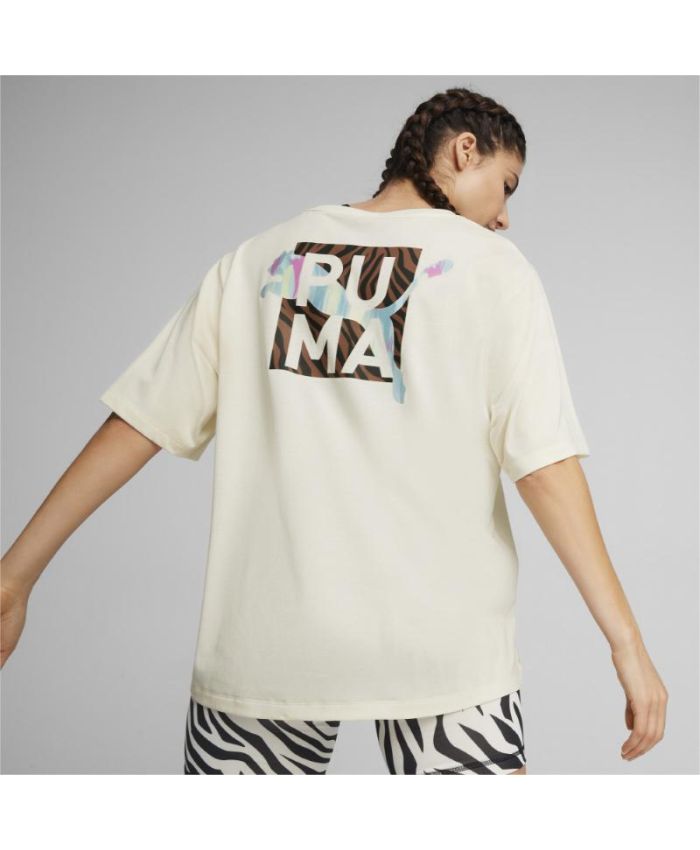 Puma - Puma Animal Remix Boyfriend Tee W