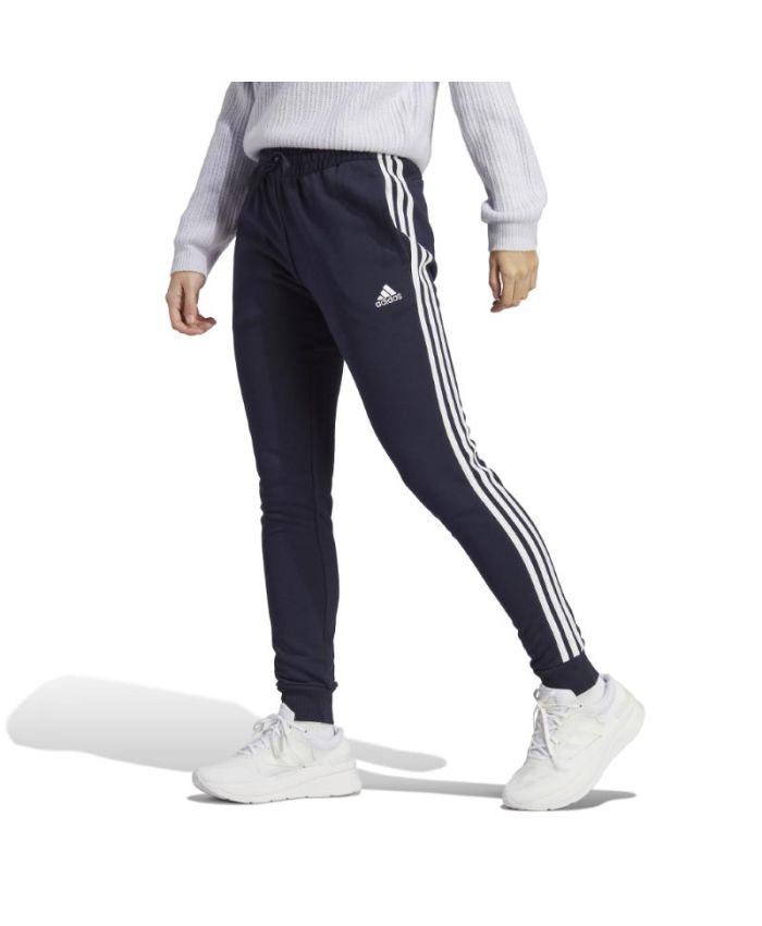 Adidas - Adidas Pantaloni Essentials 3-Stripes French Terry Cuffed W