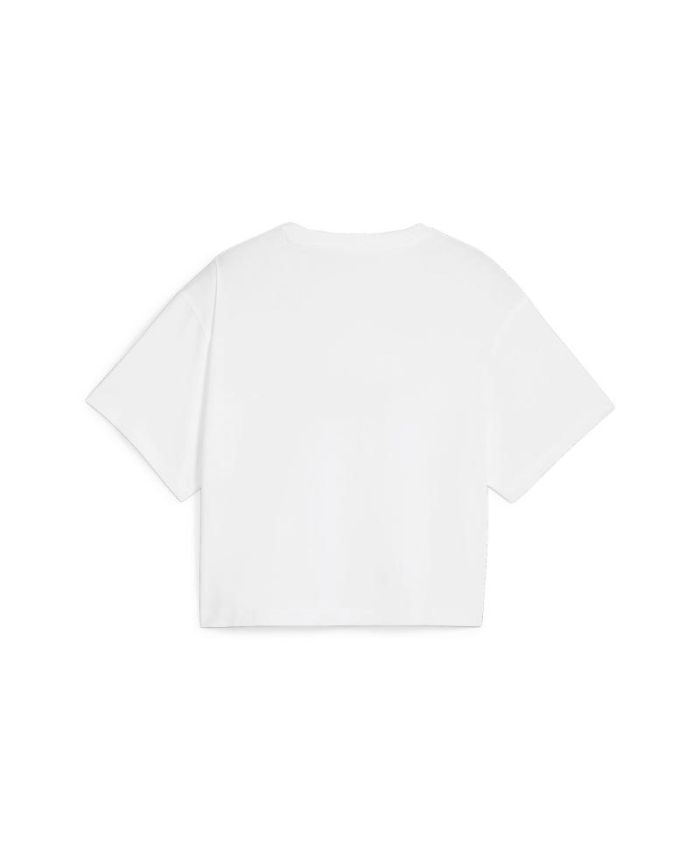 Puma - Puma Logo Cropped Tee JR