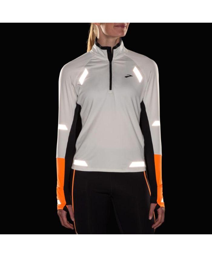 Brooks - Brooks Run Visible 1/2 Zip 2.0 W