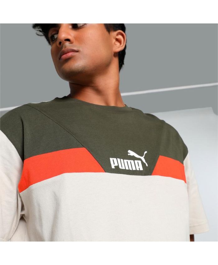 Puma - Puma Power Colorblock Tee