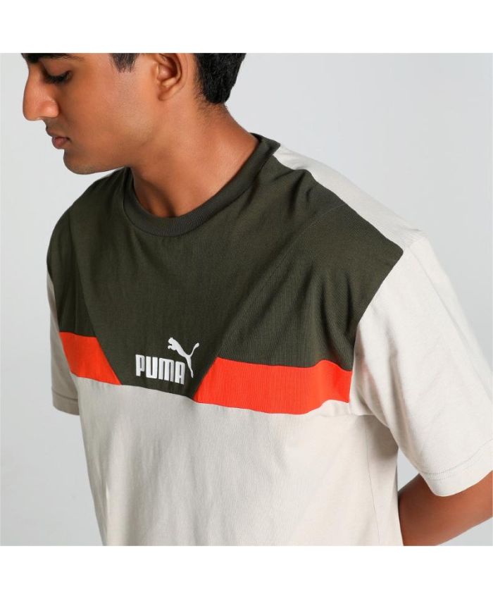 Puma - Puma Power Colorblock Tee