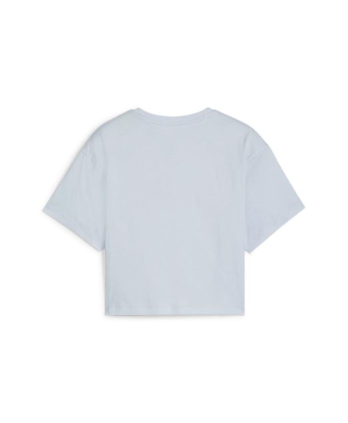 Puma - Puma Girls Logo Cropped Tee