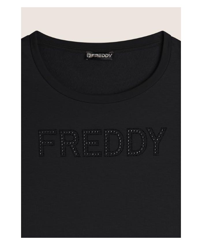 FREDDY - Freddy Felpa Girocollo College Luxe W