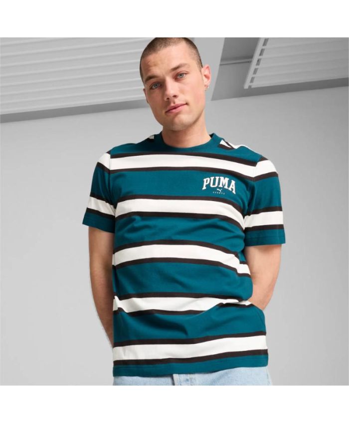 Puma - Puma Squad Stripe AOP Tee