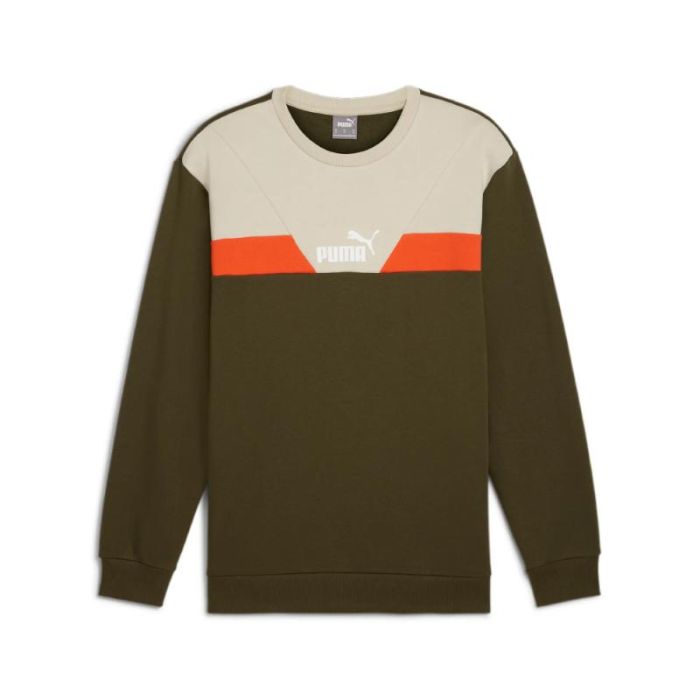 Puma - Puma Power Colorblock Crew FL