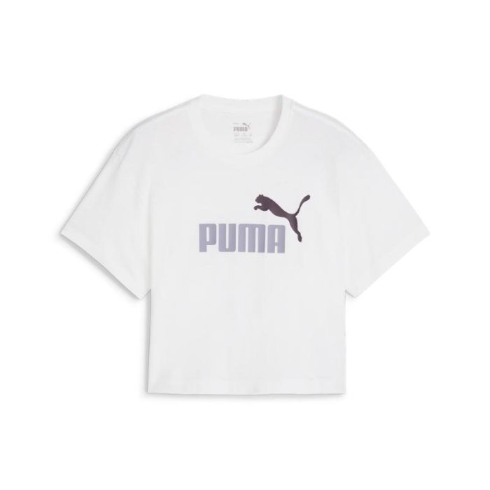 Puma - Puma Logo Cropped Tee JR