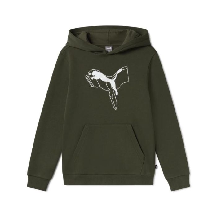 Puma - Puma Essentials+ Logo Lab Cat Hoodie JR