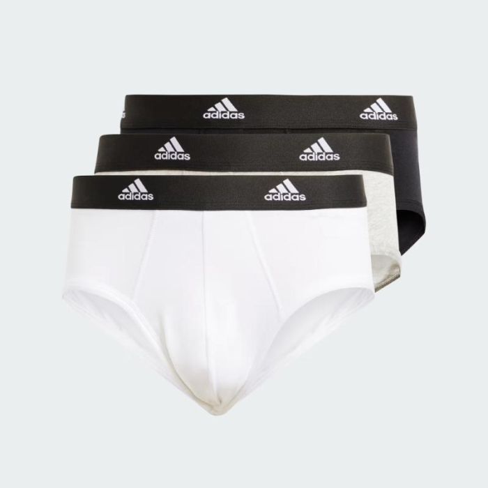 Adidas - Adidas Slip Active Flex Cotton Underwear (Confezione da 3)