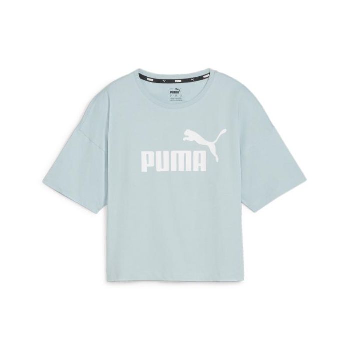 Puma - Puma Essentials Cropped Logo Tee W