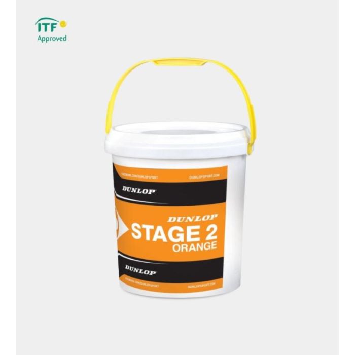 DUNLOP - Dunlop Stage 2 Orange Secchio 60 Palline