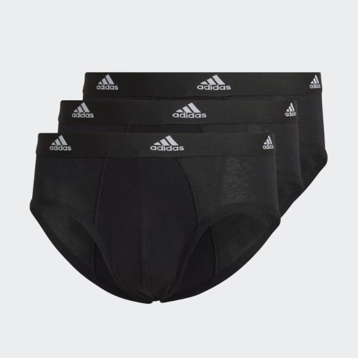 Adidas - Adidas Slip Active Flex Cotton Underwear (Confezione da 3)