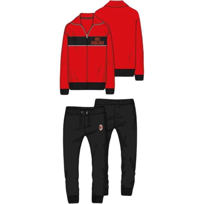 HERMET - AC Milan Tuta Homewear Junior