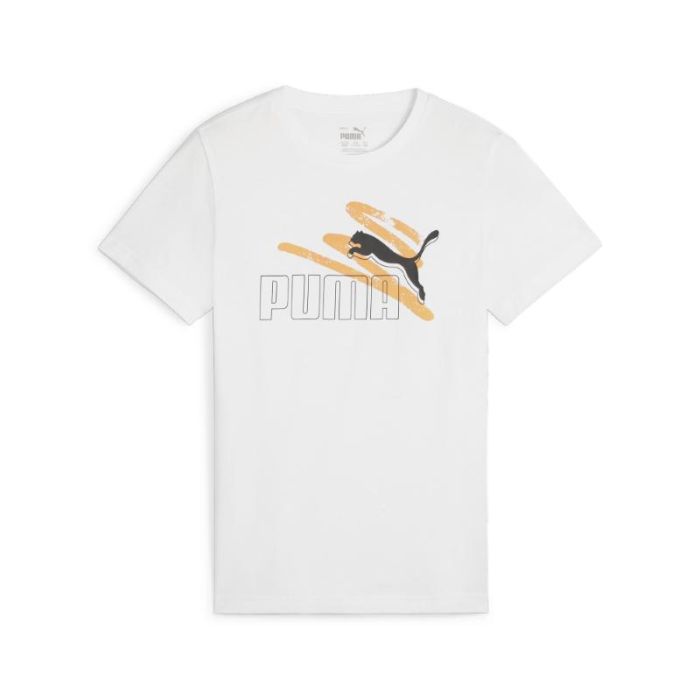 Puma - Puma Essentials+ Logo Lab Summer Tee Jr