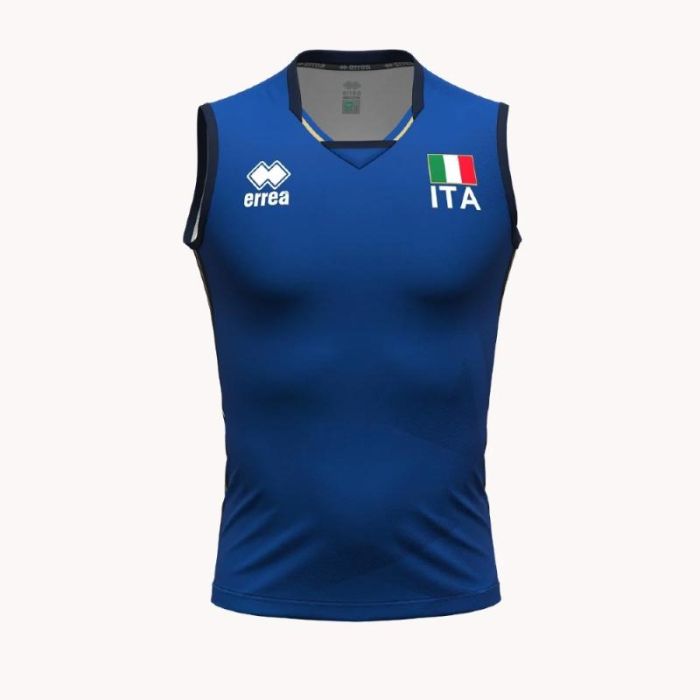 ERREA' - Erreà 1 Maglia Uomo Parigi 2024 - Fed.Italiana Volley