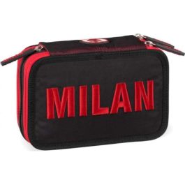 Astuccio organizzato 3 zip AC Milan - Panini - Cartoleria e scuola